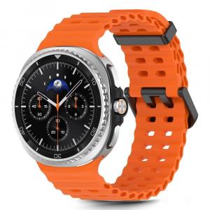 Pasek Tech-Protect Iconband Pro do Galaxy Watch 8 40 mm / 44 mm / 8 Classic 46 mm, pomarańczowy