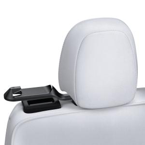 OUTLET: Uchwyt na pas bezpieczeństwa tylnego siedzenia, Spigen Backseat Seatbelt Holder do Tesla Model Y, czarny