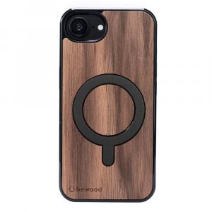 Drewniane etui do iPhone 16e, Bewood Orzech Amerykański MagSafe