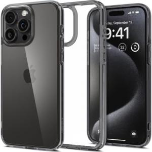 Etui Spigen Ultra Hybrid do iPhone 15 Pro, przezroczysto-przydymione