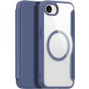Etui Dux Ducis Skin X Pro Magnetic do iPhone 16e, niebiesko-przezroczyste