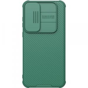 Etui Nillkin CamShield Pro do Galaxy A55 5G, ciemnozielone