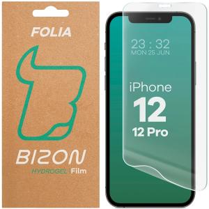 Folia hydrożelowa na ekran Bizon Glass Hydrogel Front do iPhone 12 / 12 Pro, 1 sztuka