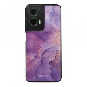 Etui ochronne do Motorola Moto G35 5G, Mobiwear Glossy Case, fioletowe