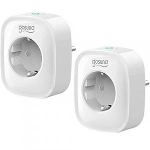 Inteligentne gniazdko Gosund SP1 Wi-Fi 2,4 GHz Tuya Schuko 2-Pack, białe