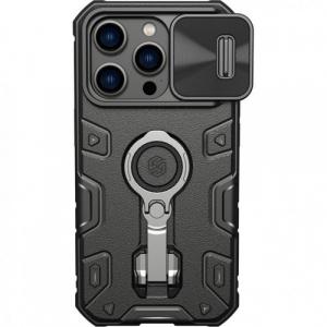 Etui z ochroną aparatu Nillkin CamShield Armor Pro Magnetic do iPhone 14 Pro Max, czarne