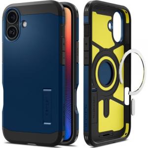 Etui Spigen Tough Armor Mag do MagSafe do iPhone 16, granatowe