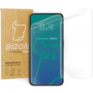 Folia hydrożelowa na ekran Bizon Glass Hydrogel do Nothing Phone 2, 2 sztuki