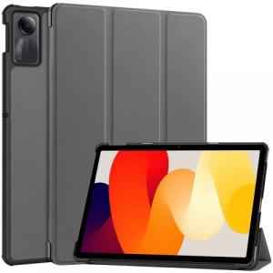 Etui Bizon Case Tab Croc do Xiaomi Redmi Pad SE, szare