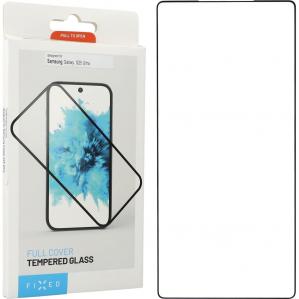 Szkło hartowane Fixed Full Cover Tempered Glass do Samsung Galaxy S25 Ultra , czarna ramka