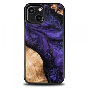 Drewniane etui Bewood do iPhone 13 Mini, Violet