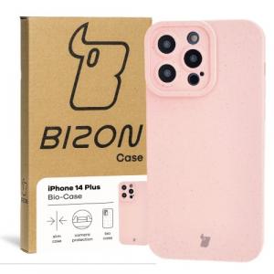 Ekologiczne etui Bizon Bio-Case do iPhone 14 Pro Max, różowe