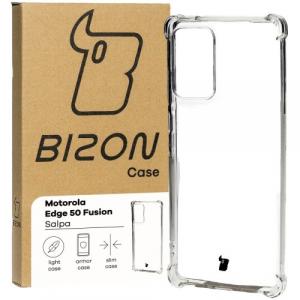 Elastyczne etui Bizon Case Salpa do Motorola Edge 50 Fusion, przezroczyste