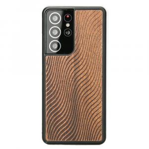 Drewniane etui do Galaxy S21 Ultra, Bewood Fale Merbau
