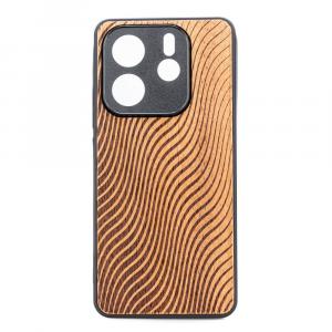 Drewniane etui do Xiaomi Redmi Note 14 5G, Bewood Fale Merbau