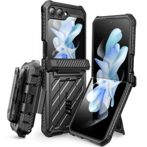 Etui pancerne Supcase UB Pro BackSP do Galaxy Z Flip5, czarne
