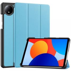 Etui z klapką Bizon Case Tab Croc do Xiaomi Redmi Pad SE 8.7, niebieskie