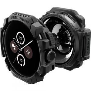 Etui Spigen Rugged Armor do Google Pixel Watch 3 / 2 / 1 (41mm), czarne