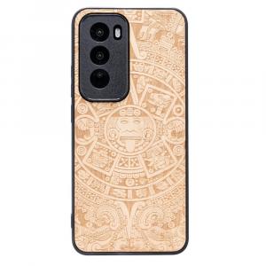 Drewniane etui do Oppo Reno 12 Pro, Bewood Kalendarz Aztecki Aniegre