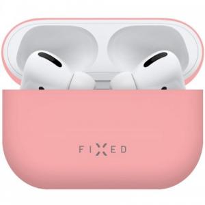 Etui Fixed Silky do Apple AirPods Pro 2, różowy