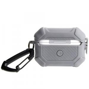 Etui Bizon Case Headphone Armor do Airpods Pro 2, szare