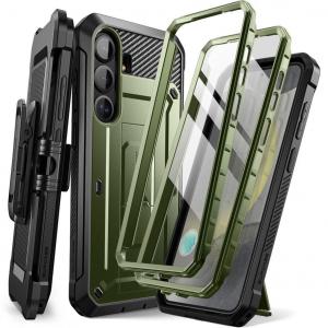 Etui pancerne Supcase UB Pro SP+noSP do Galaxy S25, zielone