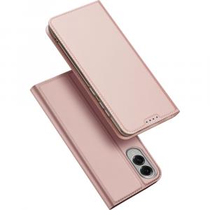Etui z klapką Dux Ducis Skin Pro do Galaxy S25 Edge, różowa