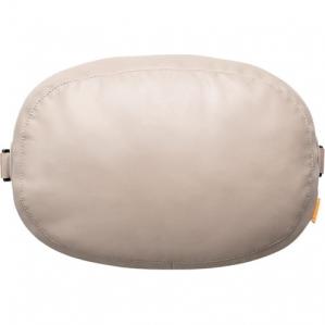 Poduszka na zagłówek do samochodu, Baseus Dual Material ComfortRide, szaro-bężowa