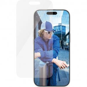 OUTLET: Szkło hartowane PanzerGlass Classic Fit + EasyAligner do iPhone 16 Pro