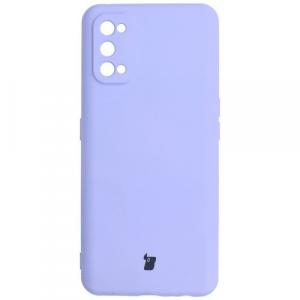 Etui Bizon Case Silicone Sq do Realme 7 Pro, jasnofioletowe