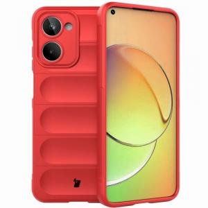 Pancerne etui Bizon Case Tur do Realme 10, czerwone