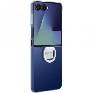 Etui Samsung Silicone Case Ring do Galaxy Z Flip7, przezroczyste