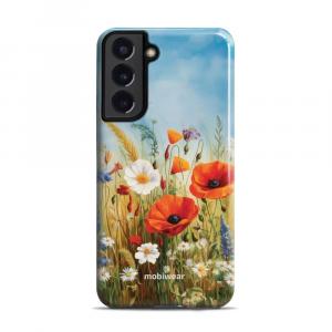Etui ochronne do Galaxy S22 Plus, Mobiwear Elite Pro, łąkowe kwiaty