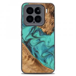 Drewniane etui do Xiaomi 15, Bewood Unique Turquoise