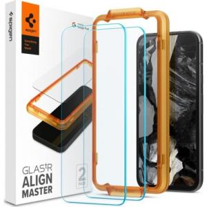 Szkło do etui Spigen Glas.tR AM 2-Pack do Google Pixel 8a