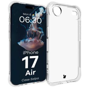 Elastyczne etui Bizon Case Salpa do iPhone 17 Air, przezroczyste
