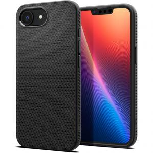 Etui Spigen Liquid Air do iPhone 16e, czarne