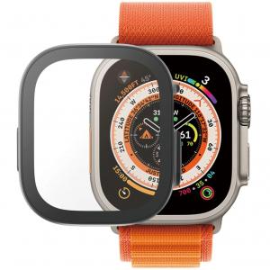 Etui z wbudowanym szkłem hartowanym PanzerGlass Full Body Protection do Apple Watch Ultra 2 / Ultra 49 mm, czarne