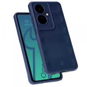 Pancerne etui Bizon Case Tur do Oppo Reno11 F 5G, granatowe