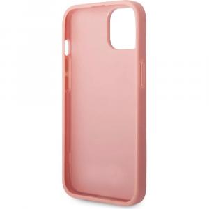 OUTLET: Etui Guess Hardcase Glitter Script do iPhone 14 Plus, różowe