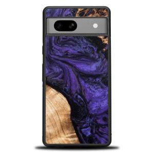 Drewniane etui Bewood Unique - Violet do Google Pixel 7A