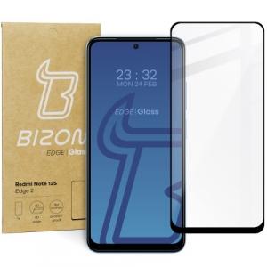 Szkło hartowane Bizon Glass Edge 2 do Xiaomi Redmi Note 12S, czarne