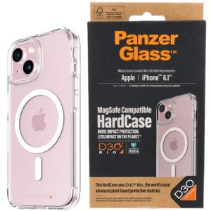 Etui Antybakteryjne PanzerGlass HardCase MagSafe do iPhone 15, przezroczyste