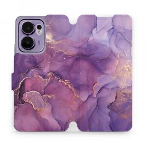 Etui z klapką do Oppo Reno13 F, Mobiwear Book, fioletowe