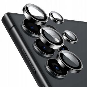 OUTLET: Szkło na aparat ESR Camera Lens do Galaxy S24 Ultra, 1 zestaw, czarne