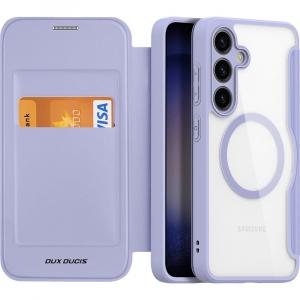 OUTLET: Etui Dux Ducis Skin X Pro do Samsung Galaxy S24 Plus, fioletowe