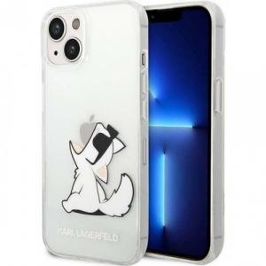 Etui Karl Lagerfeld Hard Case Transparent Choupette Fun do iPhone 14 Plus, przezroczyste