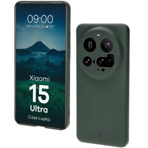 Etui Bizon Case Łupka do Xiaomi 15 Ultra, zielone