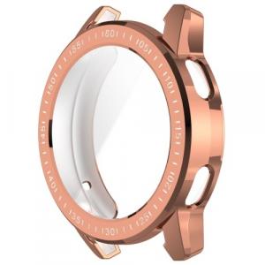 Etui Bizon Case Watch Felipe do Xiaomi Watch S3 47 mm, różowozłote