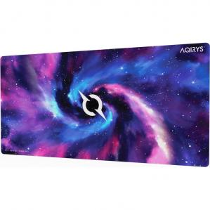 Podkładka gamingowa pod mysz / klawiaturę, AQIRYS NEBULA DRIFT 3XL 1200x600, wzorzysta